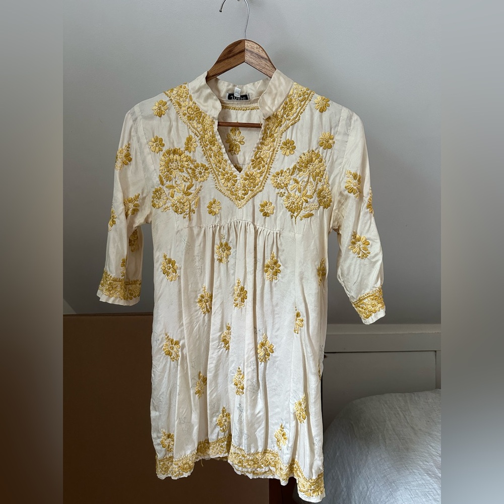 Joshi Silk Embroidered Tunic